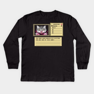 8-Bit Death Kids Long Sleeve T-Shirt